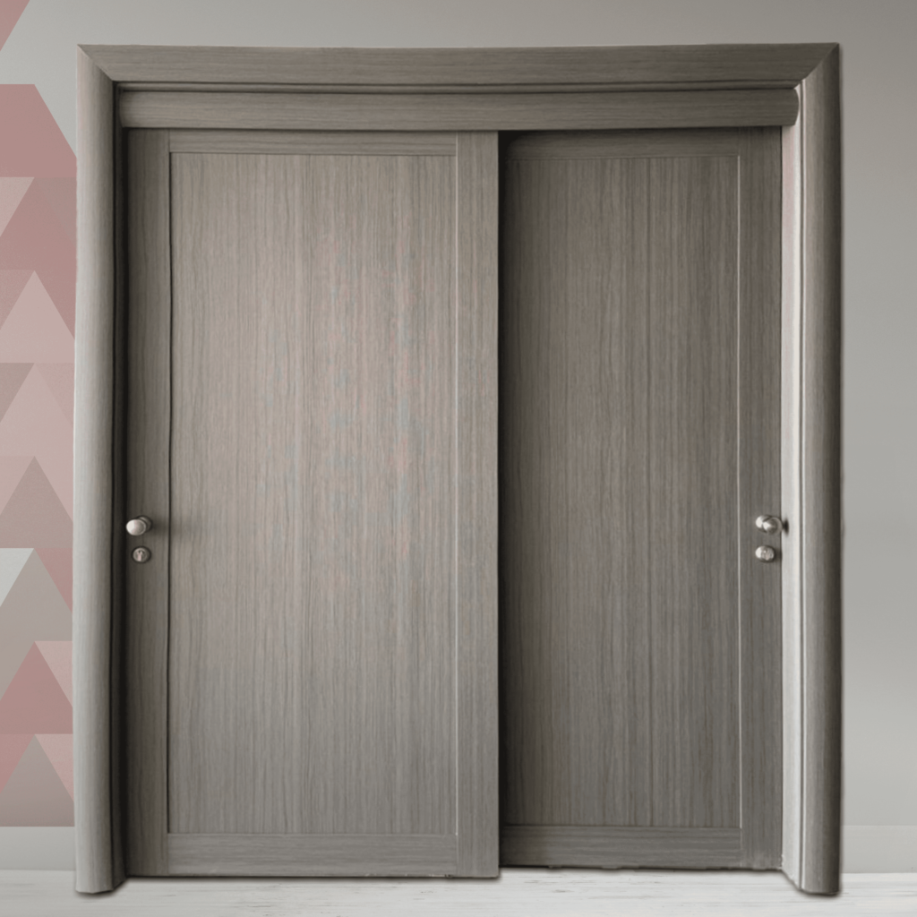 باب wpc درفتين سحاب – باب المنزل